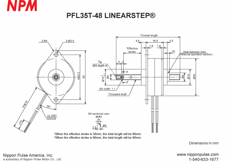PFL35T-48D4-096 system drawing